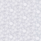 Snow Crew - Snowflakes Gray Yardage Primary Image