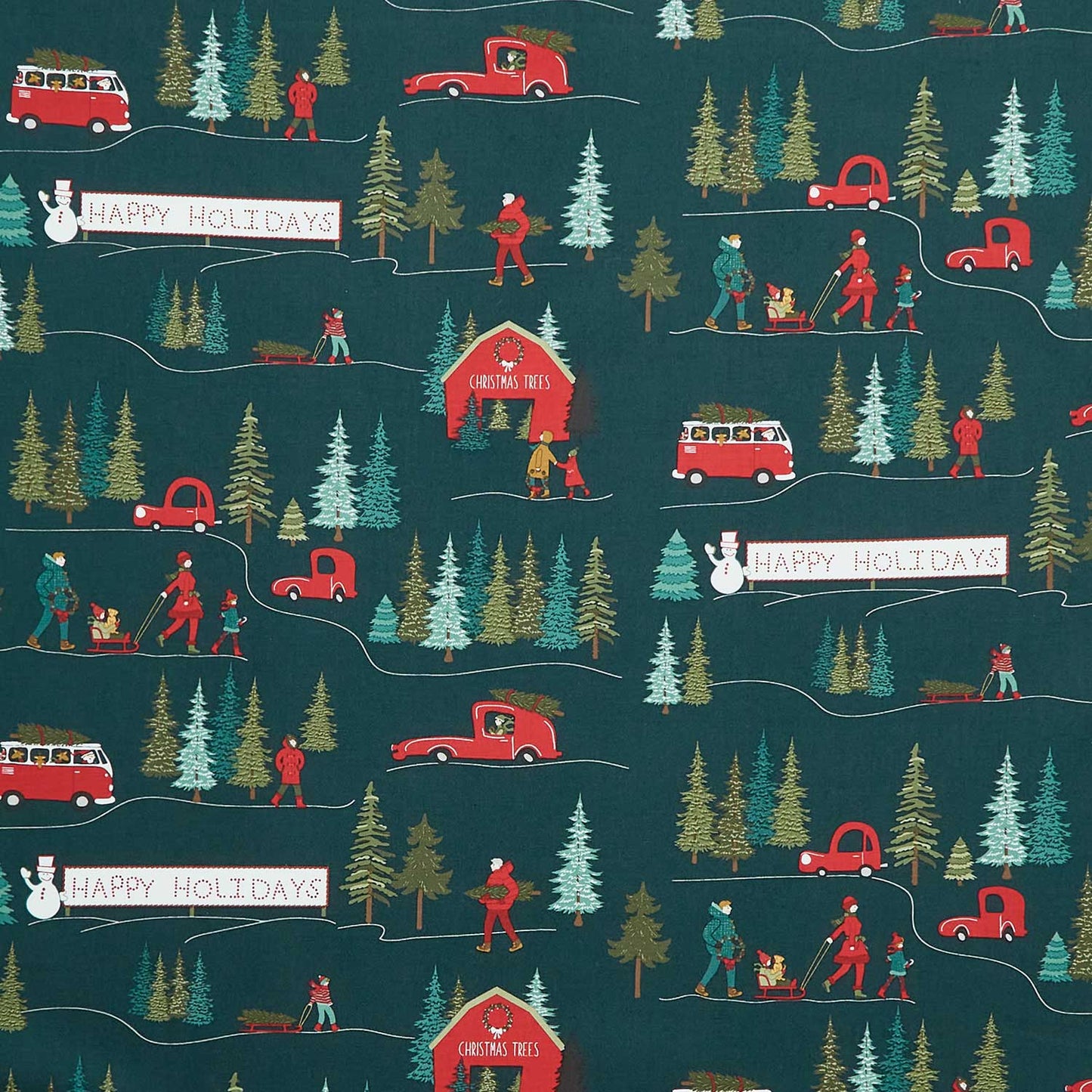 Christmas is in Town - Main Forest Yardage Primary Image