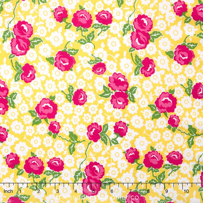 Dainty Darling - Dainty Main Yellow Yardage