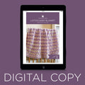 Digital Download - Lattice Baby Blanket Knitting Patterns