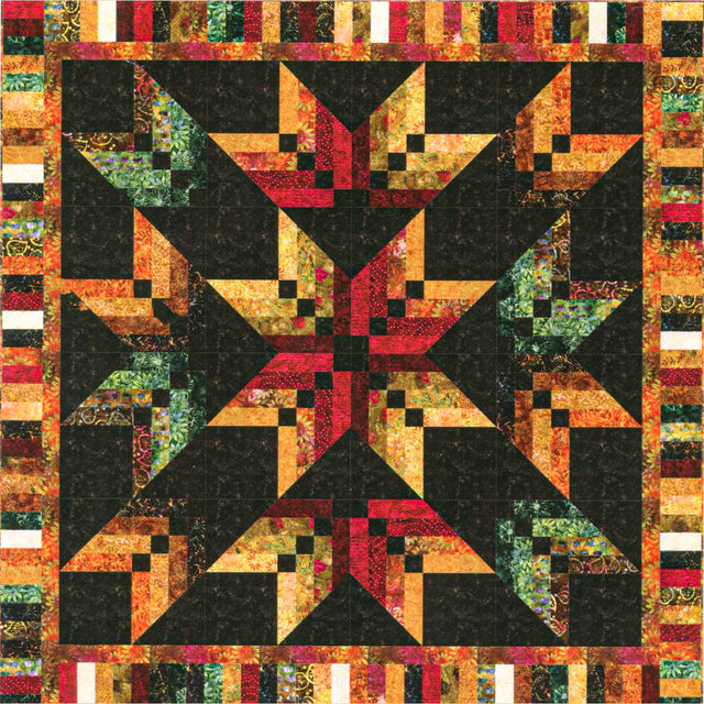 Missouri Star Tonga Cider Binding Tool Star Quilt Kit Primary Image