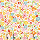 Happy Day - Happy Floral Multi Yardage