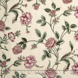 Belcourt - Wallpaper Floral Rose Pink Yardage