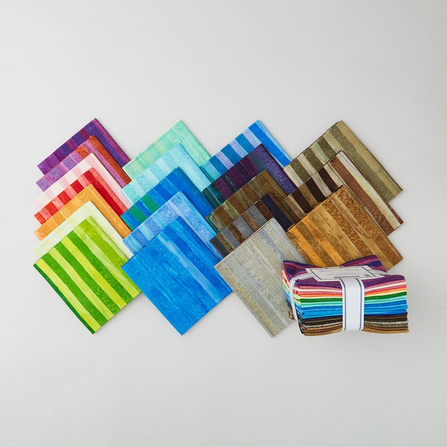Artisan Batiks - World of Stripes Fat Quarter Bundle Primary Image