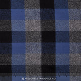 Mammoth Flannel - Plaid Ocean Yardage