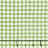 Homemade Holidays - Woven Check Green Yardage Primary Image