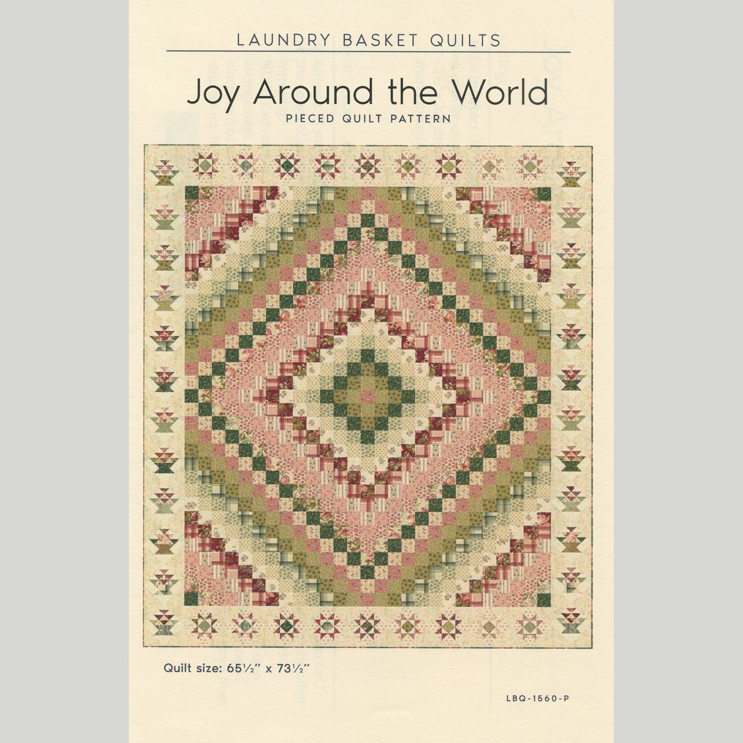 Joy Around the World Quilt Pattern Primary Image