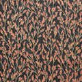 Holiday Flourish - Festive Finery Berries Black Metallic Yardage