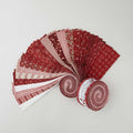 Garnets and Gingham 2 1/2" Strips Primary Image