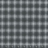 Farmhouse Flannels III - Square Plaid Black Top Road Yardage Primary Image