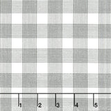 Press On - Pinstripe Plaid Black Yardage Primary Image