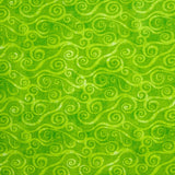 Wilmington Essentials - Swirly Scroll Lime Yardage