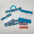 Missouri Star Quilt Town Zipper Pouches-- Set of 4