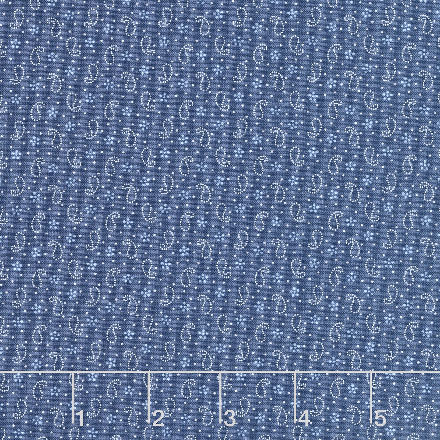 Denim and Daisies - Petite Paisleys Midnight Jeans Yardage Primary Image