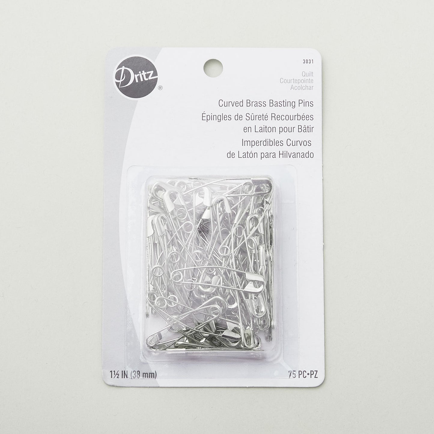 Dritz Curved Basting Pins - Size 2 Alternative View #2