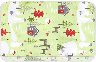 A Merry Little Christmas - Main Green Yardage