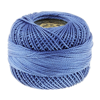 Presencia Perle Cotton Thread Size 8 Dark Baby Blue