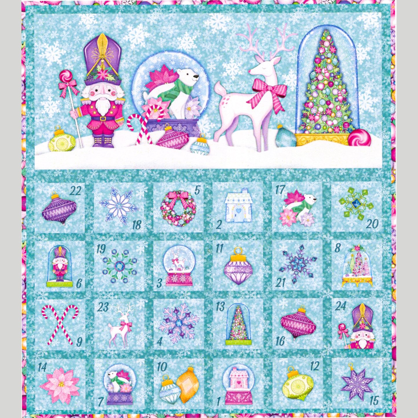 Merry and Bright Advent Calendar Kit