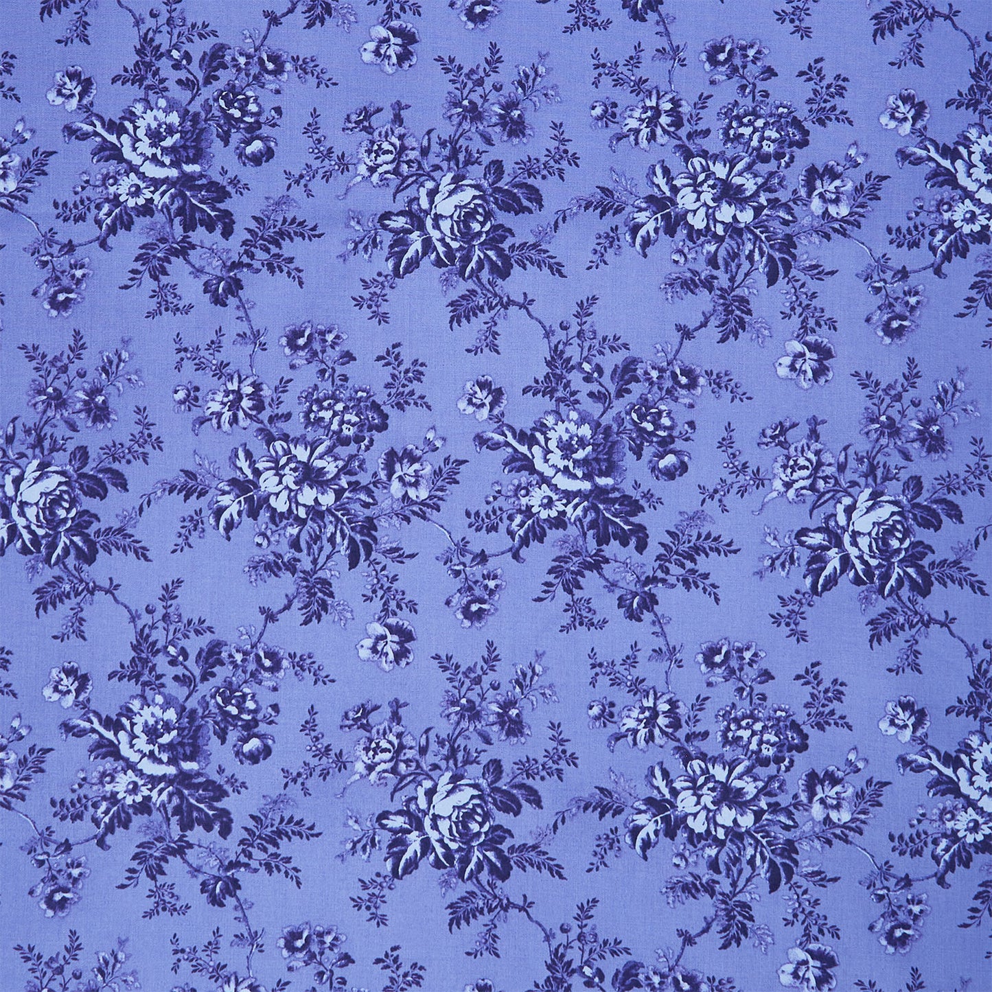 Jasper Blue - Flower Picking Blue Iris Yardage