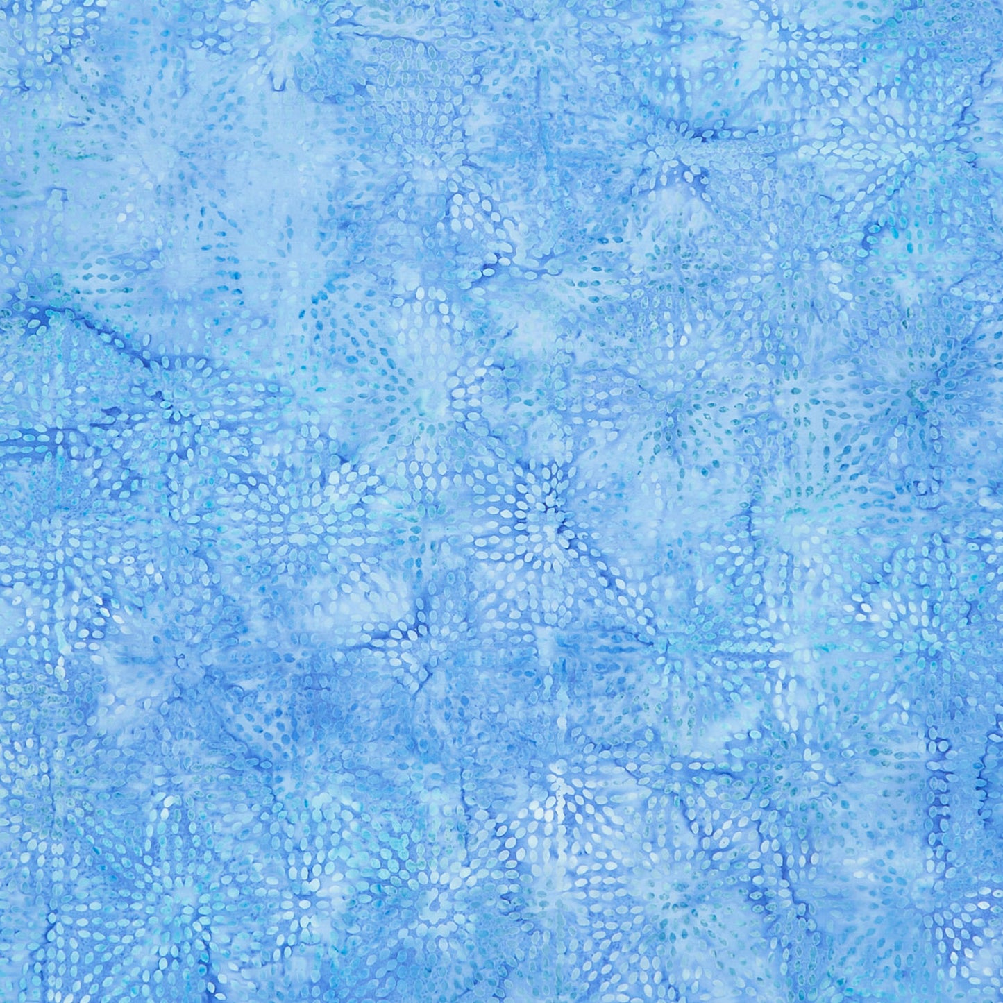 Tonga Batiks - Bluebell - Fireworks Ocean Yardage Primary Image