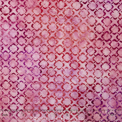 Artisan Batiks - Daisy's Garden 3 Trellis Rose Yardage