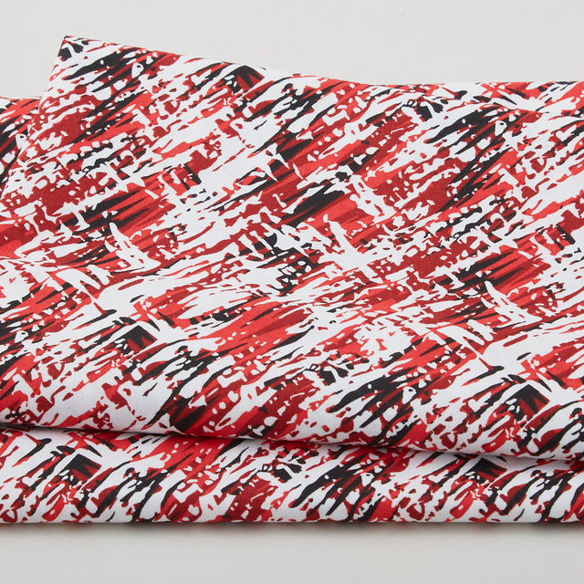 Pop of Red Favorites - Abstract Multi 2 Yard Cut Primary Image