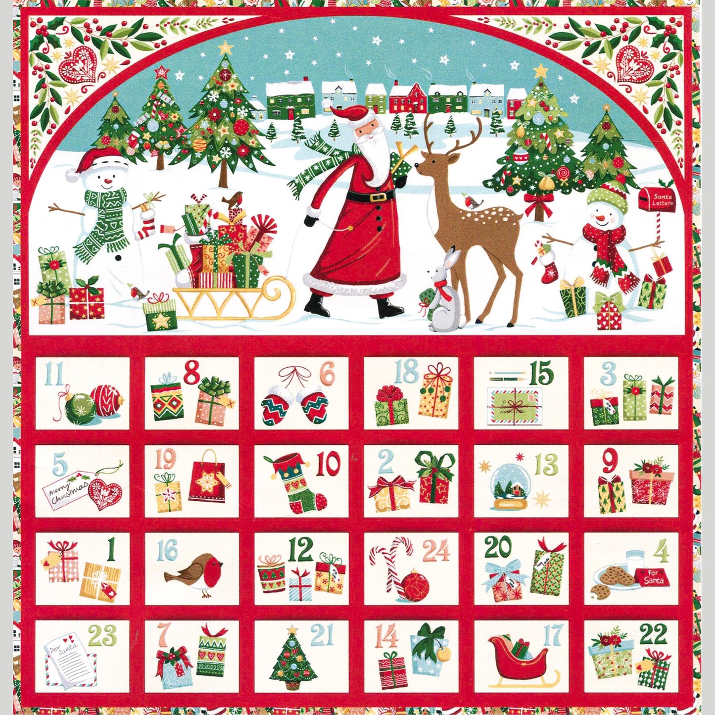 Christmas Wishes Advent Calendar kit Primary Image