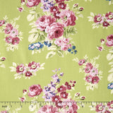 Anne of Green Gables - Anne Floral Green Yardage