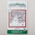 Zenbroidery Christmas Snowman Embroidery Kit Alternative View #3