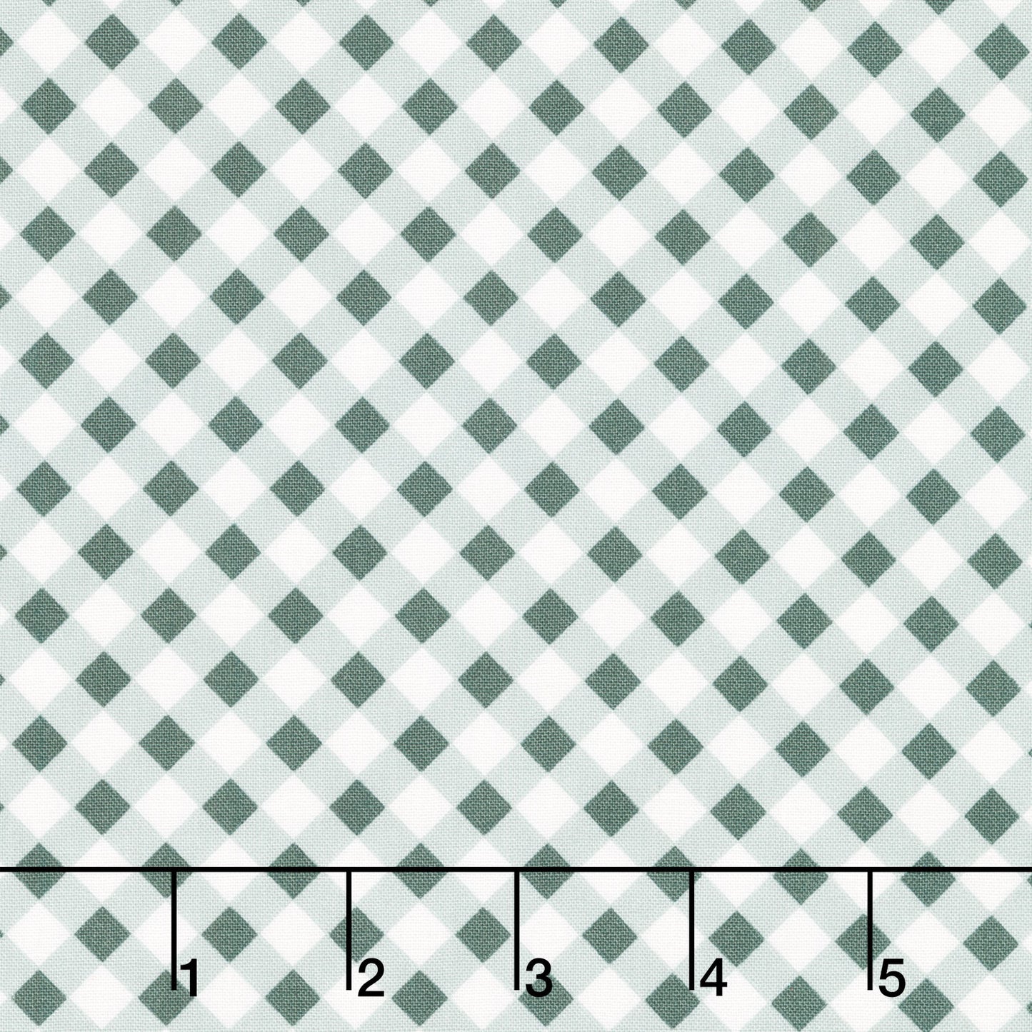 A Walk on the Prairie - Gingham Deep River Yardage Primary Image