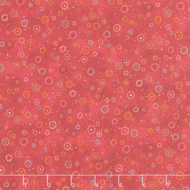 Star Of Wonder, Star Of Light - Twinkle Red Yardage Primary Image