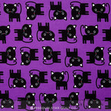 Urban Zoologie - Cats Purple Yardage