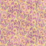 Floribunda - Blackeyed Suzie Q Violet Yardage Primary Image