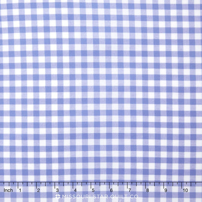 Carolina Gingham - 1/4" Check Periwinkle Yardage