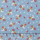 Anne of Green Gables - Anne Blossoms Blue Yardage