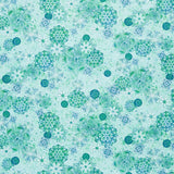 Calixta - Crystals Turquoise Yardage