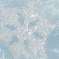 Winter's Grandeur 6 - Evening Small Flakes Frost Metallic Yardage