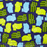 Urban Zoologie - Nature Hippo Royal Yardage