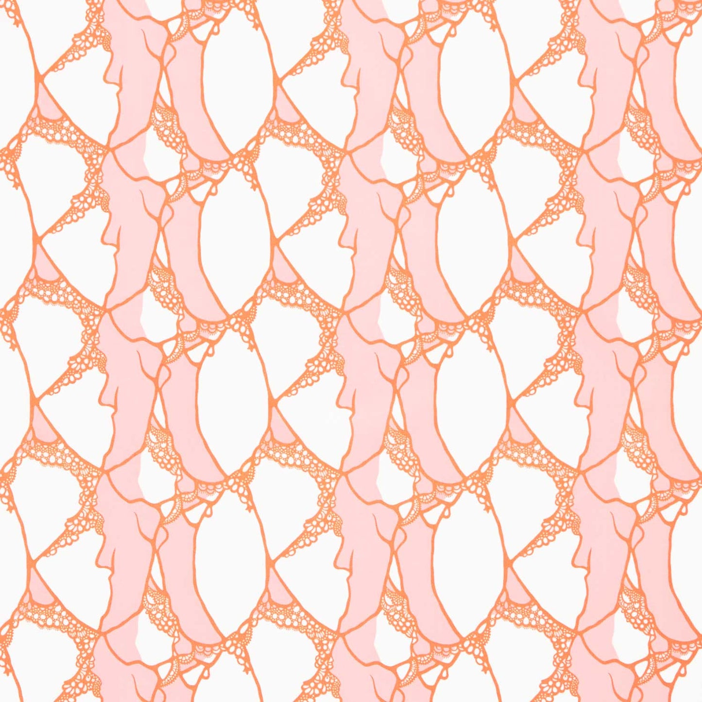 Wild Abandon - Entangled Blush Yardage Primary Image