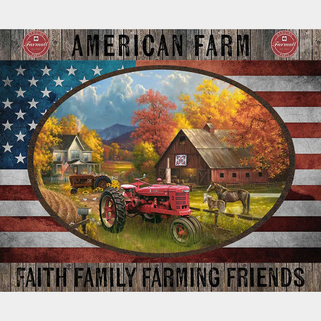 Farmall - Patriotic - Farm Multi Panel Primary Image