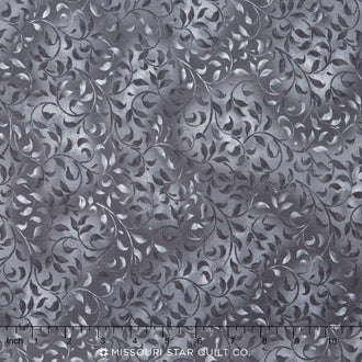 Wilmington Essentials - Jet Set Climbing Vine Pewter Yardage