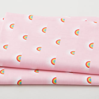 Pint Sized Prints - Sundaze Guava 2 Yard Cut