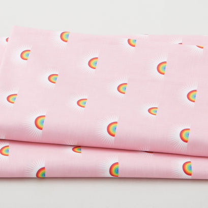 Pint Sized Prints - Sundaze Guava 2 Yard Cut