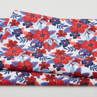 Tried & True Favorites - Flowers Navy 2 Yard Cut