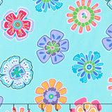 Fiesta - Party Time Aqua Yardage Primary Image