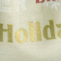 Winter's Grandeur 6 - Holiday Words Holiday Metallic Yardage