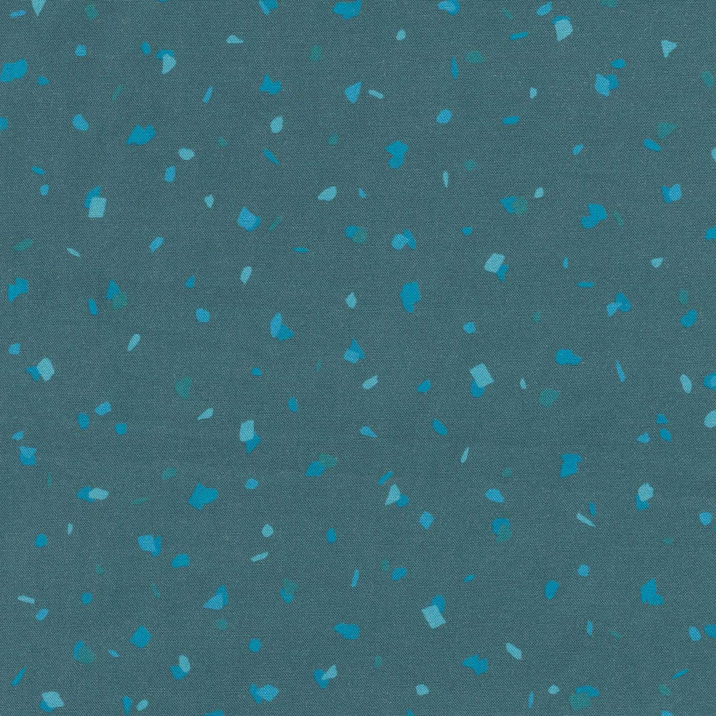 Backdrop Wide - Confetti Teal Blue Yardage 108" Wide Backing Primary Image