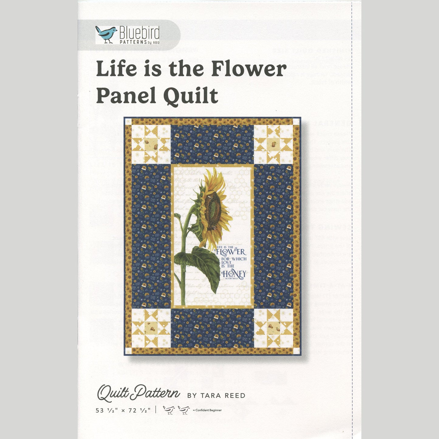 Life is the Flower Quilt Kit Alternative View #2