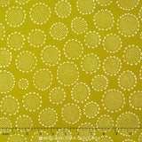 Blueberry Park - Cool Pickle Dotty Sunflowers Yardage