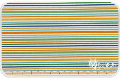 Zoofari - Stripe Orange Yardage